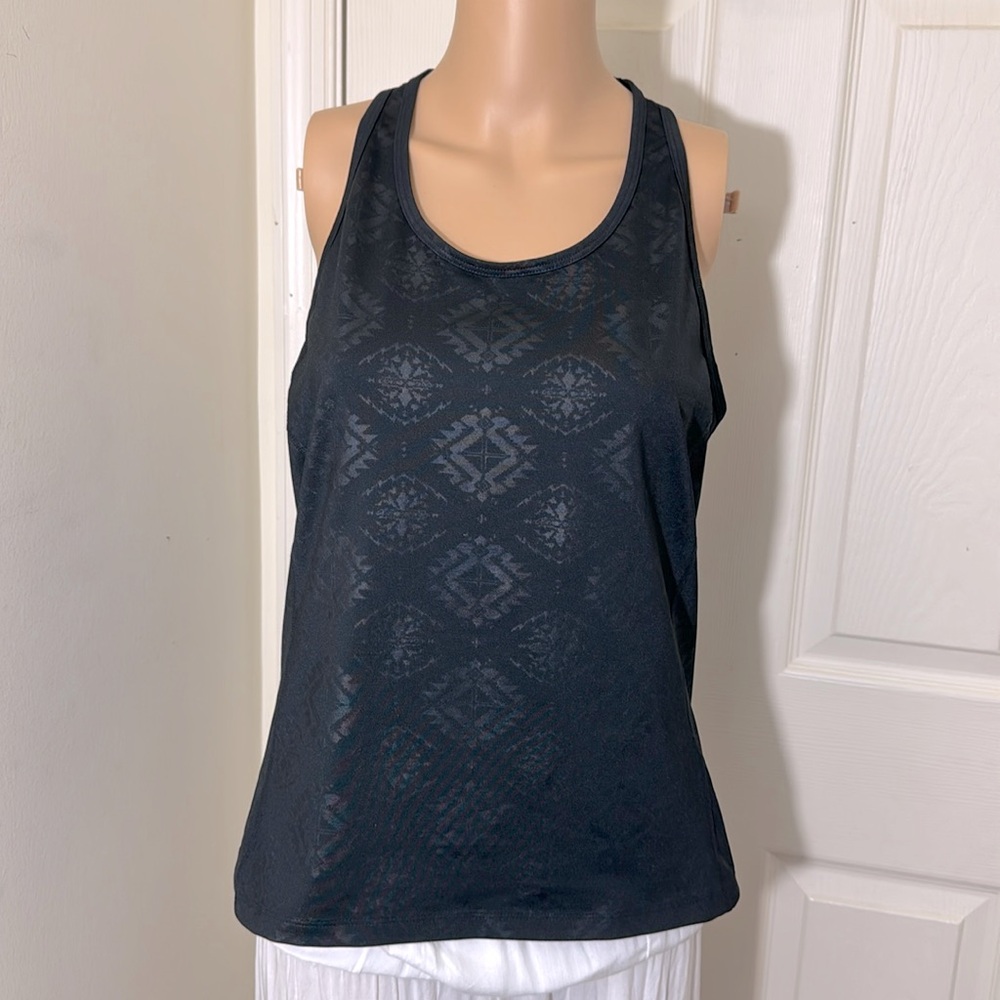 LAUREN RALPH LAUREN Black Tank Top Workout Tank Size Large